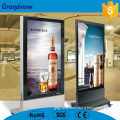 Outdoor Portrait Signage free standing Advertising Display Commercial Display